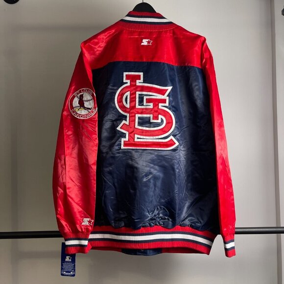 Men's Starter St. Louis Cardinals light Jacket 2XL or 3XL - Picture 5 of 6